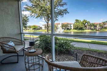 Screened-In Patio or Balcony in Select Apartment Homes